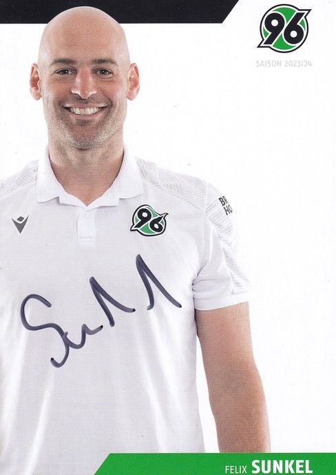 Autogramm Fussball | Hannover 96 | 2023 | Felix SUNKEL