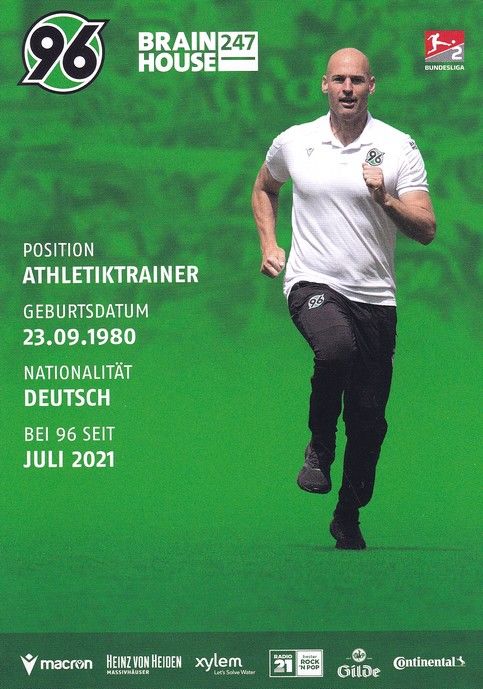 Autogramm Fussball | Hannover 96 | 2023 | Felix SUNKEL