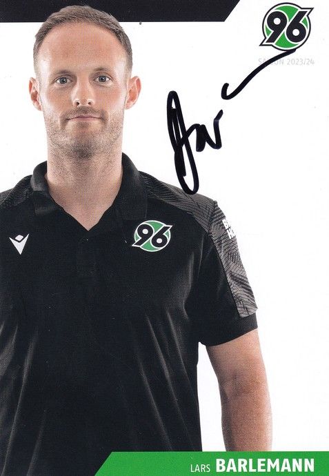 Autogramm Fussball | Hannover 96 | 2023 | Lars BARLEMANN