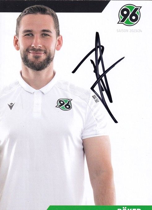 Autogramm Fussball | Hannover 96 | 2023 | Markus BÖKER