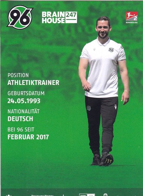 Autogramm Fussball | Hannover 96 | 2023 | Markus BÖKER