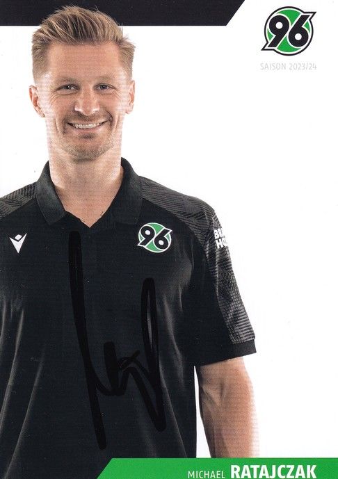 Autogramm Fussball | Hannover 96 | 2023 | Michael RATAJCZAK