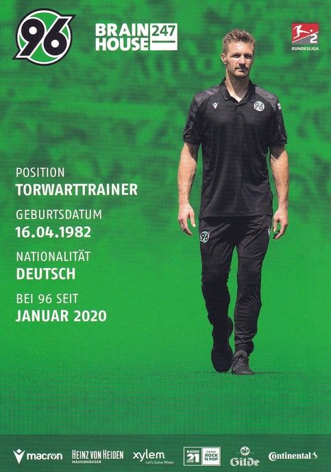 Autogramm Fussball | Hannover 96 | 2023 | Michael RATAJCZAK
