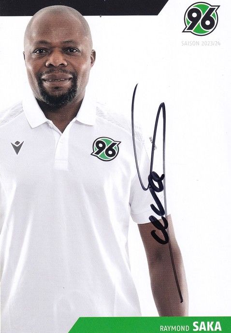 Autogramm Fussball | Hannover 96 | 2023 | Raymond SAKA
