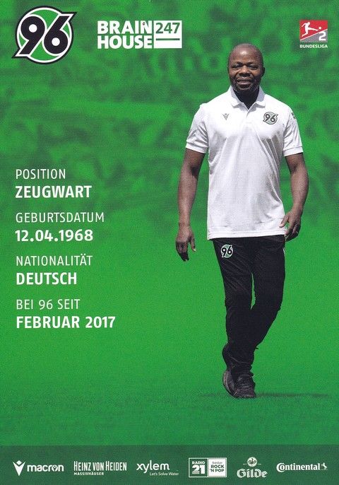Autogramm Fussball | Hannover 96 | 2023 | Raymond SAKA