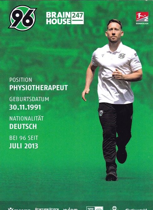 Autogramm Fussball | Hannover 96 | 2023 | Rick SCHALLER
