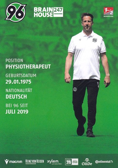 Autogramm Fussball | Hannover 96 | 2023 | Thorsten KLOPP