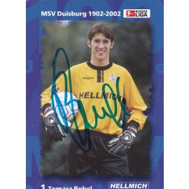 Autogramm Fussball | MSV Duisburg | 2002 | Tomasz BOBEL