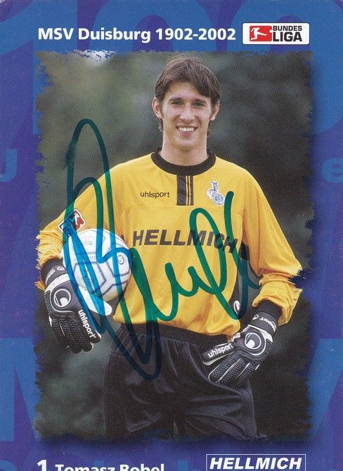 Autogramm Fussball | MSV Duisburg | 2002 | Tomasz BOBEL