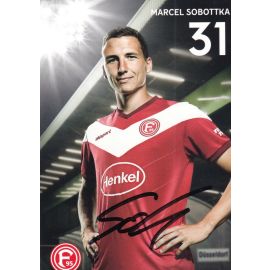 Autogramm Fussball | Fortuna Düsseldorf | 2018 | Marcel SOBOTTKA