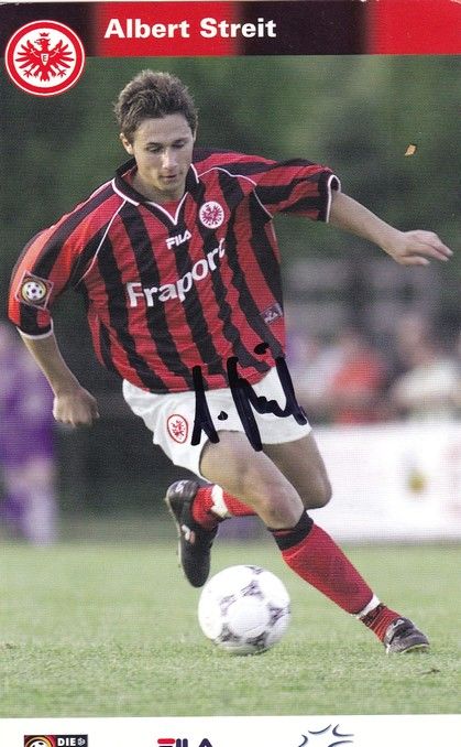 Autogramm Fussball | Eintracht Frankfurt | 2001 | Albert STREIT