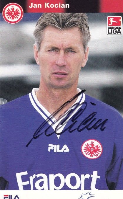 Autogramm Fussball | Eintracht Frankfurt | 2002 | Jan KOCIAN
