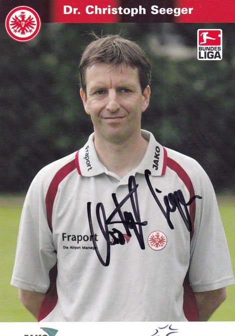 Autogramm Fussball | Eintracht Frankfurt | 2004 | Christoph SEEGER