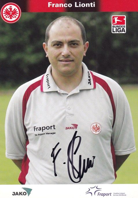 Autogramm Fussball | Eintracht Frankfurt | 2004 | Franco LIONTI