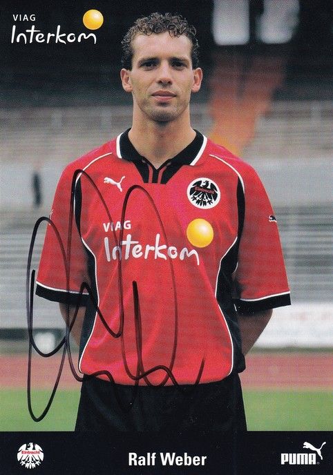Autogramm Fussball | Eintracht Frankfurt | 1998 | Ralf WEBER