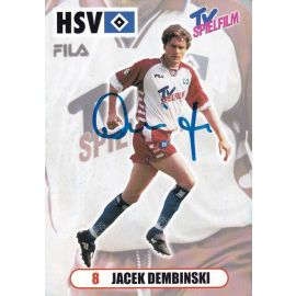 Autogramm Fussball | Hamburger SV | 2000 | Jacek DEMBINSKI