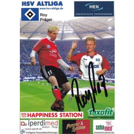 Autogramm Fussball | Hamburger SV | 2010er Altliga | Roy PRÄGER