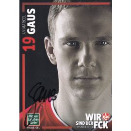 Autogramm Fussball | 1. FC Kaiserslautern | 2013 | Marcel GAUS