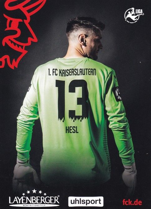 Autogramm Fussball | 1. FC Kaiserslautern | 2018 | Wolfgang HESL