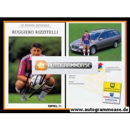 Autogramm Fussball | FC Bayern München | 1996 | Ruggiero RIZZITELLI