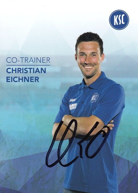 Autogramm Fussball | Karlsruher SC | 2018 | Christian EICHNER