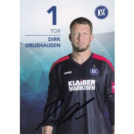 Autogramm Fussball | Karlsruher SC | 2017 | Dirk ORLISHAUSEN