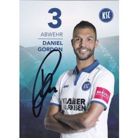 Autogramm Fussball | Karlsruher SC | 2017 | Daniel GORDON
