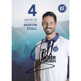 Autogramm Fussball | Karlsruher SC | 2017 | Martin STOLL