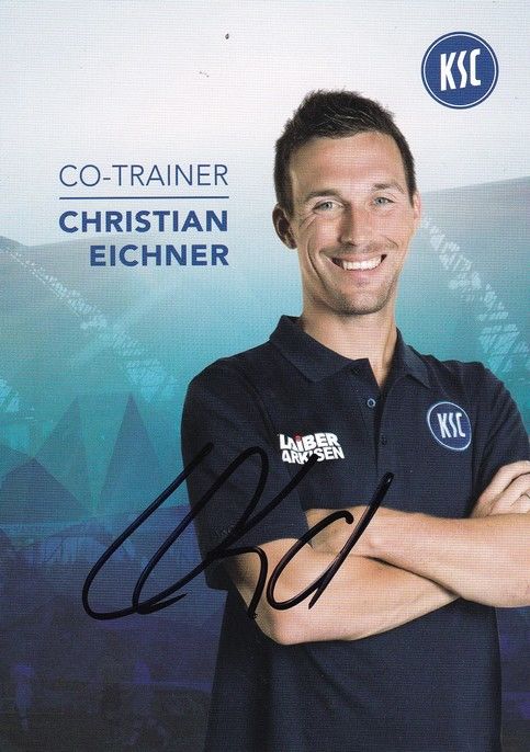 Autogramm Fussball | Karlsruher SC | 2017 | Christian EICHNER