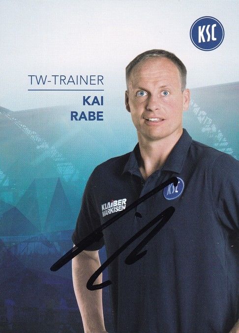 Autogramm Fussball | Karlsruher SC | 2017 | Kai RABE