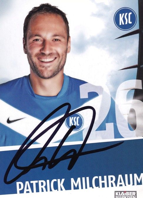 Autogramm Fussball | Karlsruher SC | 2011 | Patrick MILCHRAUM