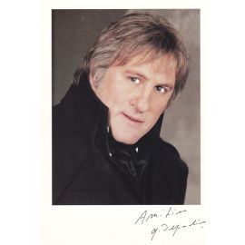 Autogramm Film (FR) | Gerard DEPARDIEU | 1990er Druck (Portrait Color)
