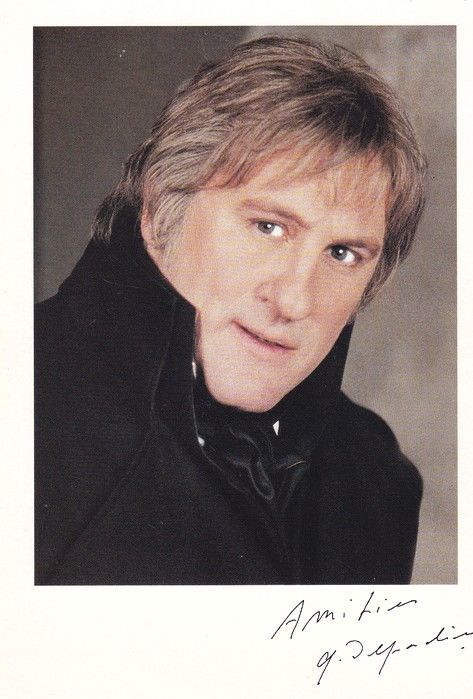 Autogramm Film (FR) | Gerard DEPARDIEU | 1990er Druck (Portrait Color)