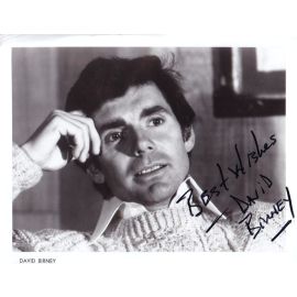 Autogramm Film (USA) | David BIRNEY | 1980er Foto (Portrait SW)