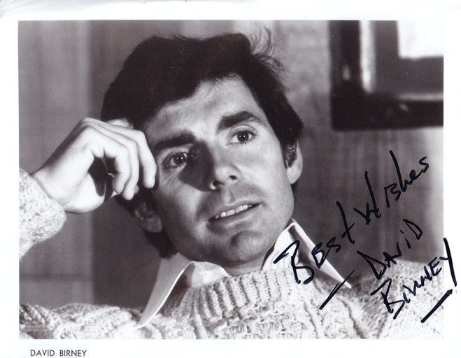Autogramm Film (USA) | David BIRNEY | 1980er Foto (Portrait SW)