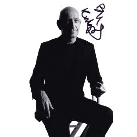 Autogramm Film (UK) | Ben KINGSLEY | 1990er Foto (Portrait SW) 2