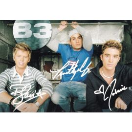 Autogramme Pop (USA) | B3 | 2003 Druck "N.Y.B3" (BMG)