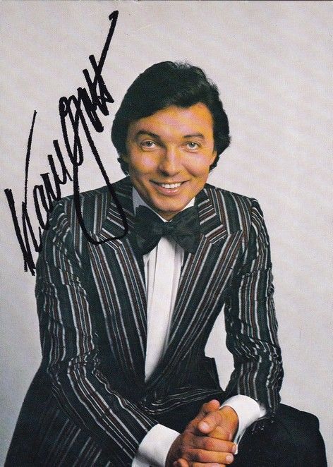 Autogramm Schlager | Karel GOTT | 1977 "Ein Besonderer Klang" (Portrait Color Polydor)