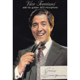 Autogramm Schlager | Vico TORRIANI | 1977 "Vico Heute" (Portrait Color Pick)