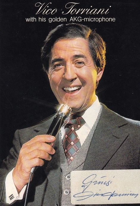 Autogramm Schlager | Vico TORRIANI | 1977 "Vico Heute" (Portrait Color Pick)