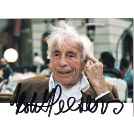 Autogramm Schauspieler | Johannes HEESTERS | 2003 (Portrait Color Rethel)