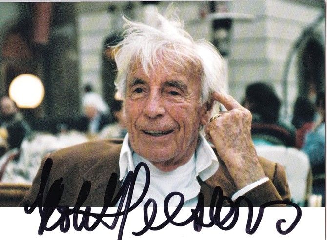 Autogramm Schauspieler | Johannes HEESTERS | 2003 (Portrait Color Rethel)