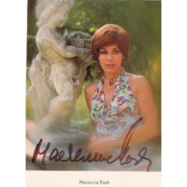 Autogramm Schauspieler | Marianne KOCH | 1970er (Portrait Color Rüdel) Rozhek