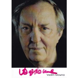 Autogramm Schauspieler | Vadim GLOWNA | 2000er (Portrait Color) Hartmann