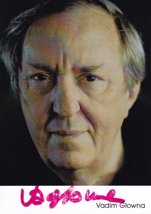 Autogramm Schauspieler | Vadim GLOWNA | 2000er (Portrait Color) Hartmann