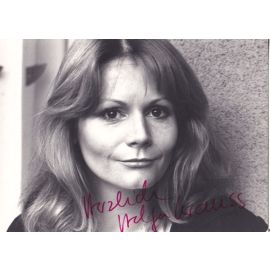 Autogramm Schauspieler | Helga KRAUSS | 1980er (Portrait SW)