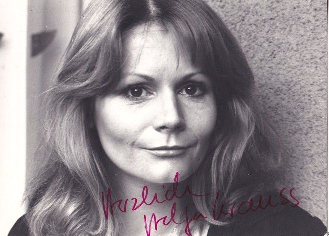 Autogramm Schauspieler | Helga KRAUSS | 1980er (Portrait SW)