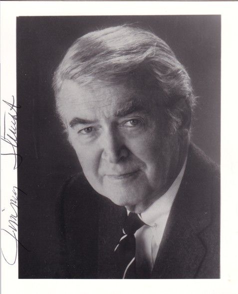 Autogramm Film (USA) | James STEWART | 1980er (Portrait SW)