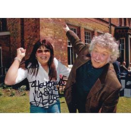 Autogramm Rock (UK) | Noddy HOLDER / Slade | 2010er Foto (Portrait Color Ehefrau)