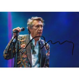 Autogramm Rock (UK) | Bryan FERRY / Roxy | 2014 Foto (Konzertszene Color)